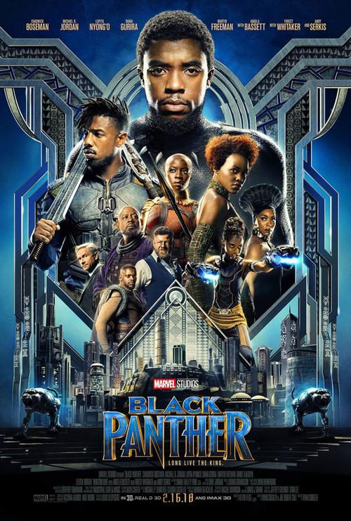 <i>Black Panther</i> opens in theaters Friday, February 16, 2018
