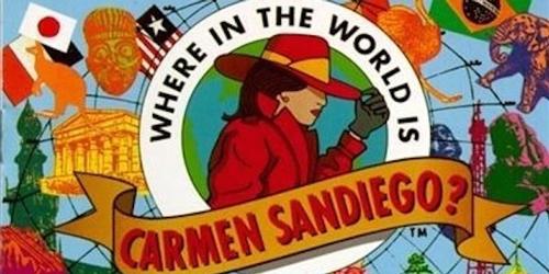 Carmen Sandiego, international villain who helped disguise academic skill-building as computer-game fun
