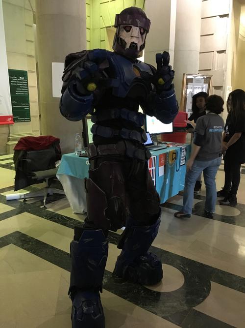 Our cosplayers really bring their A game—check out this Sentinel!