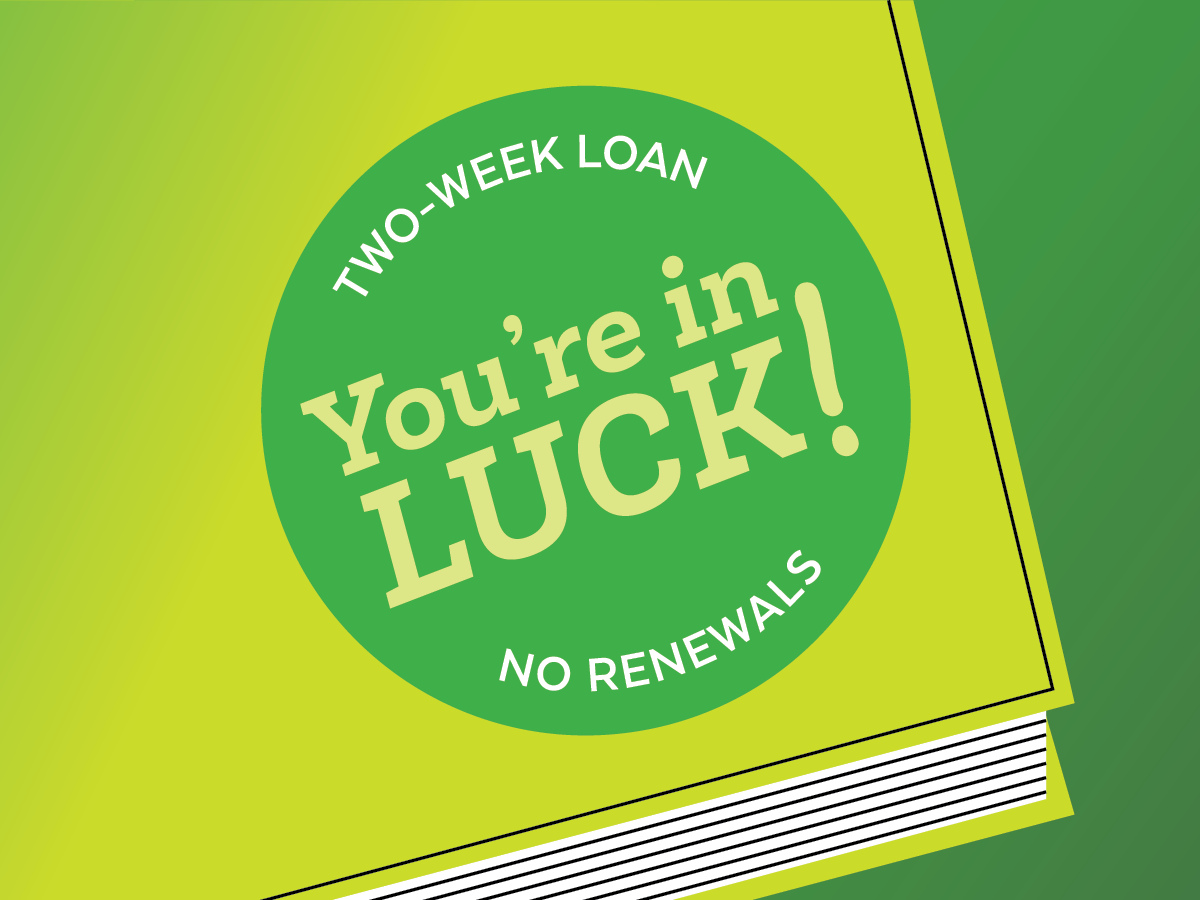 The Free Library of Philadelphia’s Lucky Loans program makes award-winning books available to patrons at no cost!