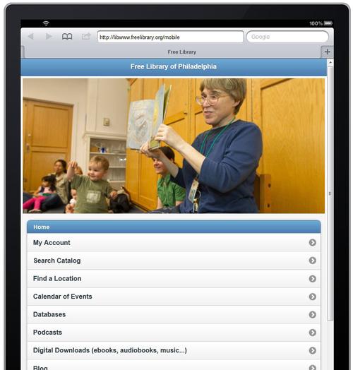 Mobile site 3.0 on iPad