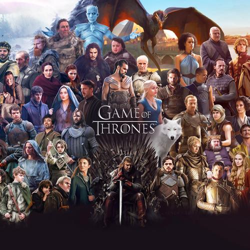 Game of Thrones character collage by VencaSeitl, deviantart.com