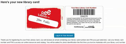 How To Get A Library Card - New Online Registration Feature