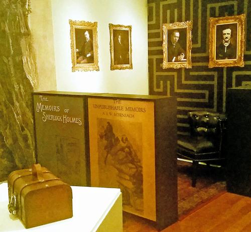 The We the Detectives exhibition at the Rosenbach Museum.