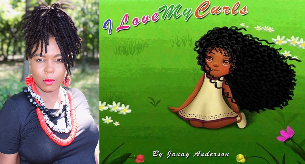 Janay Anderson and her book, 