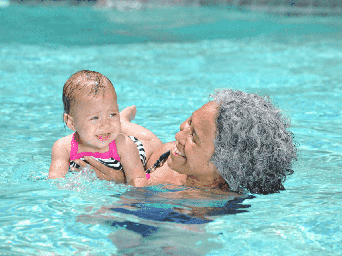 Swimming can help young children develop many valuable life skills.