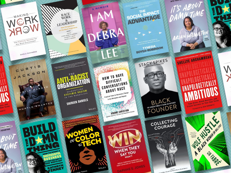 These titles explore the experiences and knowledge of some of the most renowned Black professionals in the fields of business, finance, and non-profit work.