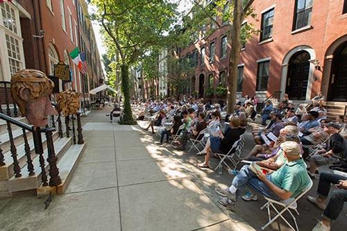 The Rosenbach will commemorate Bloomsday with the traditional day-long public reading of Ulysses on Delancey Place from 12:00 p.m. to 8:00 p.m. on June 16.