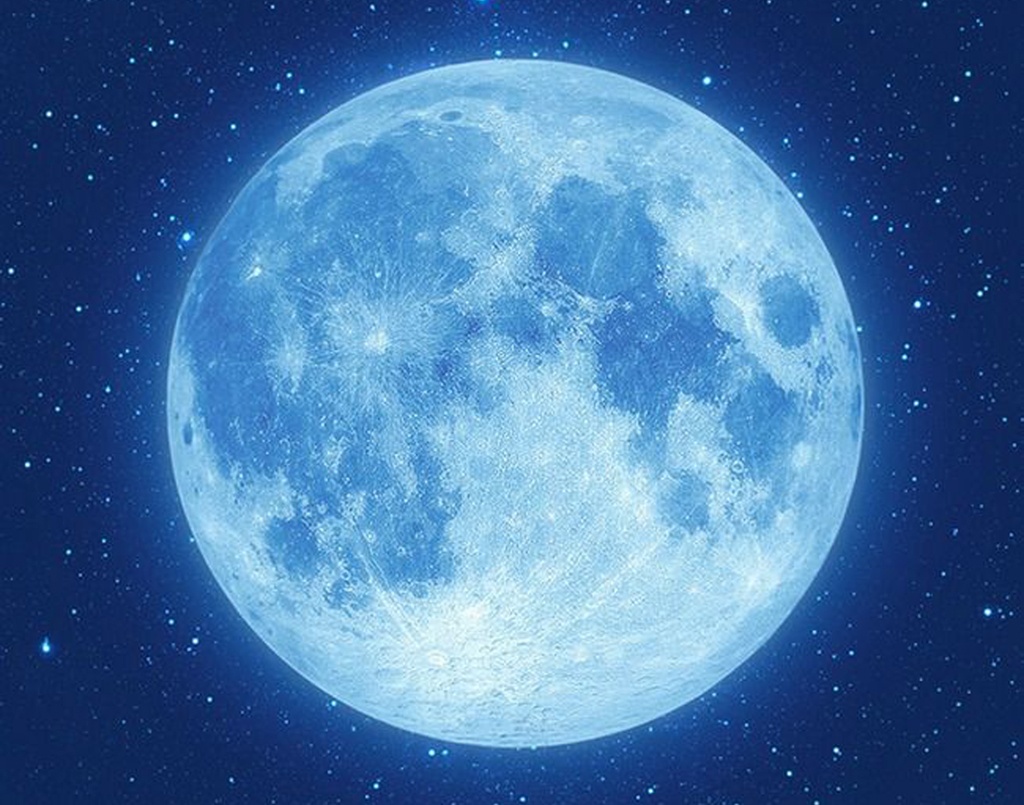 A Blue Moon occurs when two full moons occur within the same month.