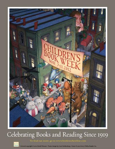 Children's Book Week Poster by David Wiesner