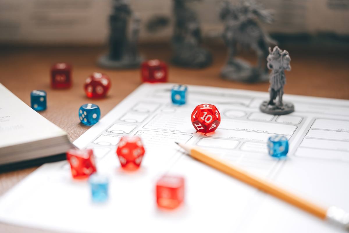 Tabletop role-playing games (TTRPGs) are games in which players take on the role of fictional characters and embark on imaginary adventures.