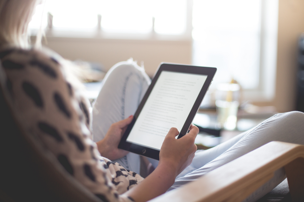 Enjoy the ease and convenience of a digital book (e-book) with the Free Library's e-book resources