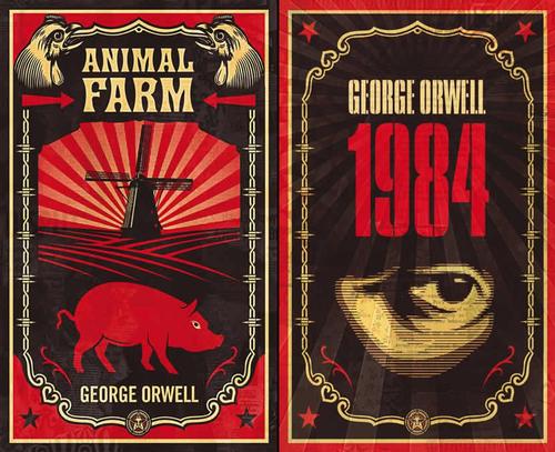 George Orwell's <i>Animal Farm</i> and <i>1984</i>