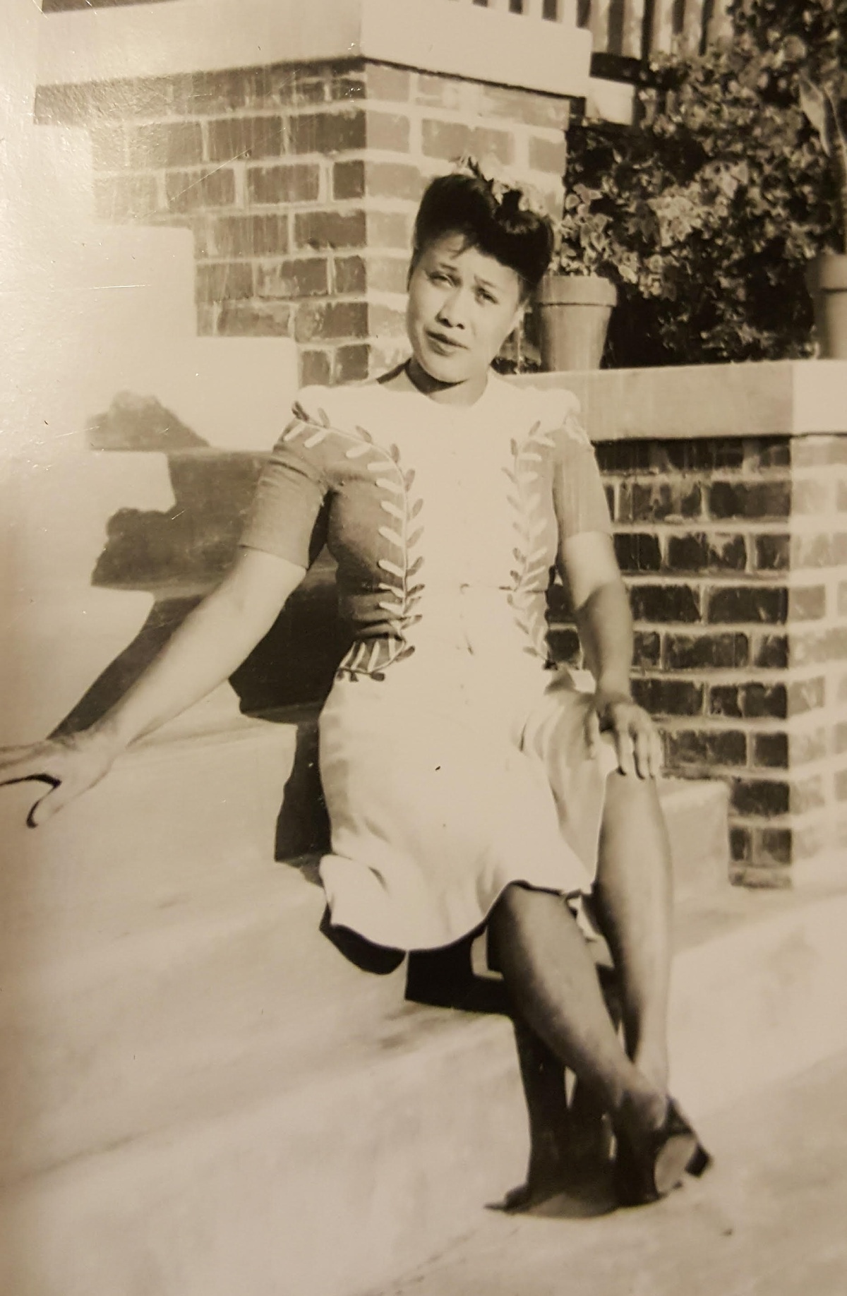 Dorothy Evelyn Hudson in the 1940s. 