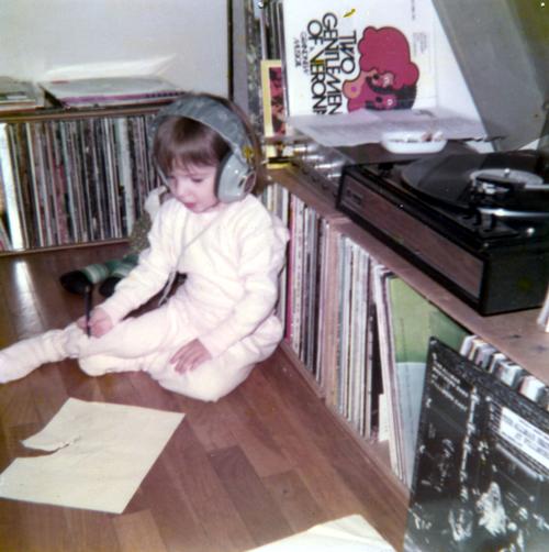 Me rocking out in 1971.