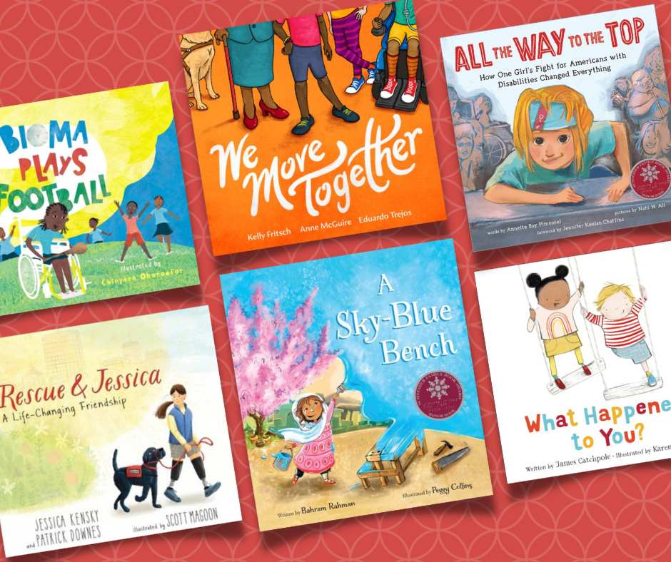 These children's picture books feature powerful stories of people with disabilities, perfect for Disability Pride Month.
