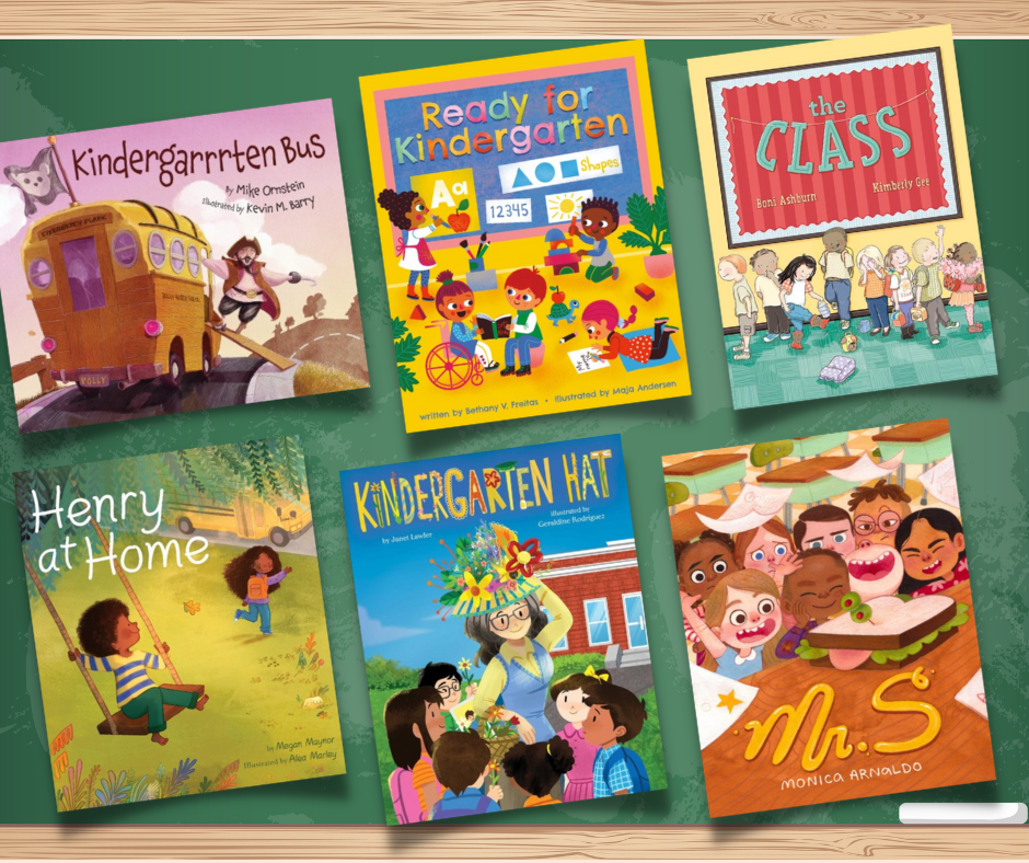 These children's picture books are perfect for the first day of kindergarten!