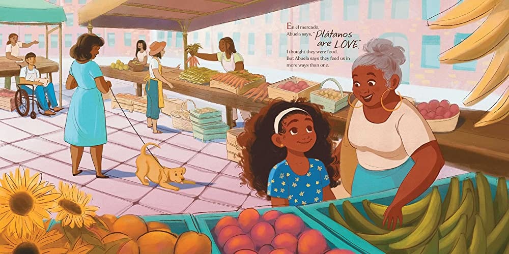 Plátanos Are Love by Alyssa Reynoso-Morris; illustrated by Mariyah Rahman