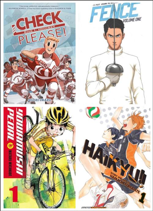 There are some amazing sports comics out there... and here's just a few to check out!