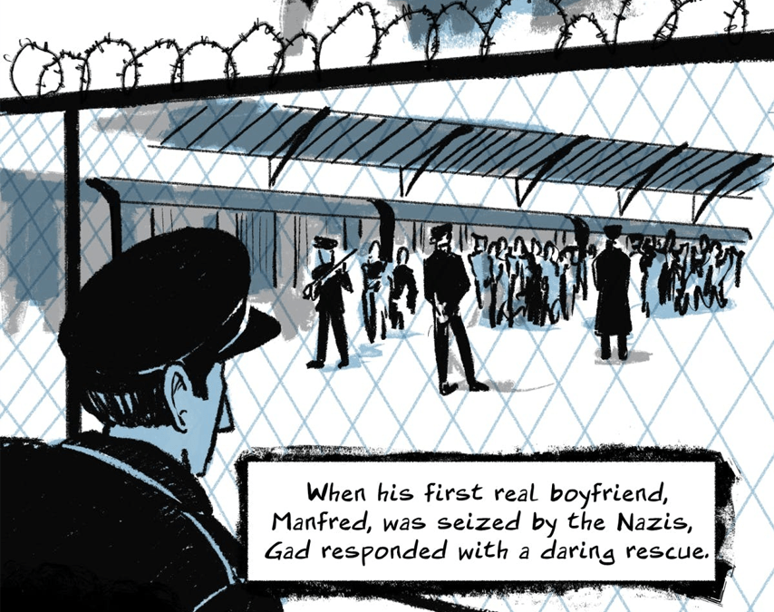 The Life of Gad Beck is one of many stories in massive queer comics anthology, Be Gay, Do Comics!