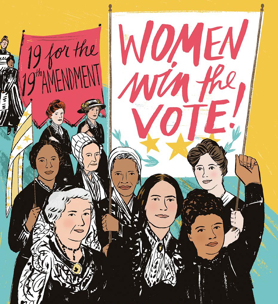 Women Win the Vote!: 19 for the 19th Amendment book cover by Nancy B. Kennedy