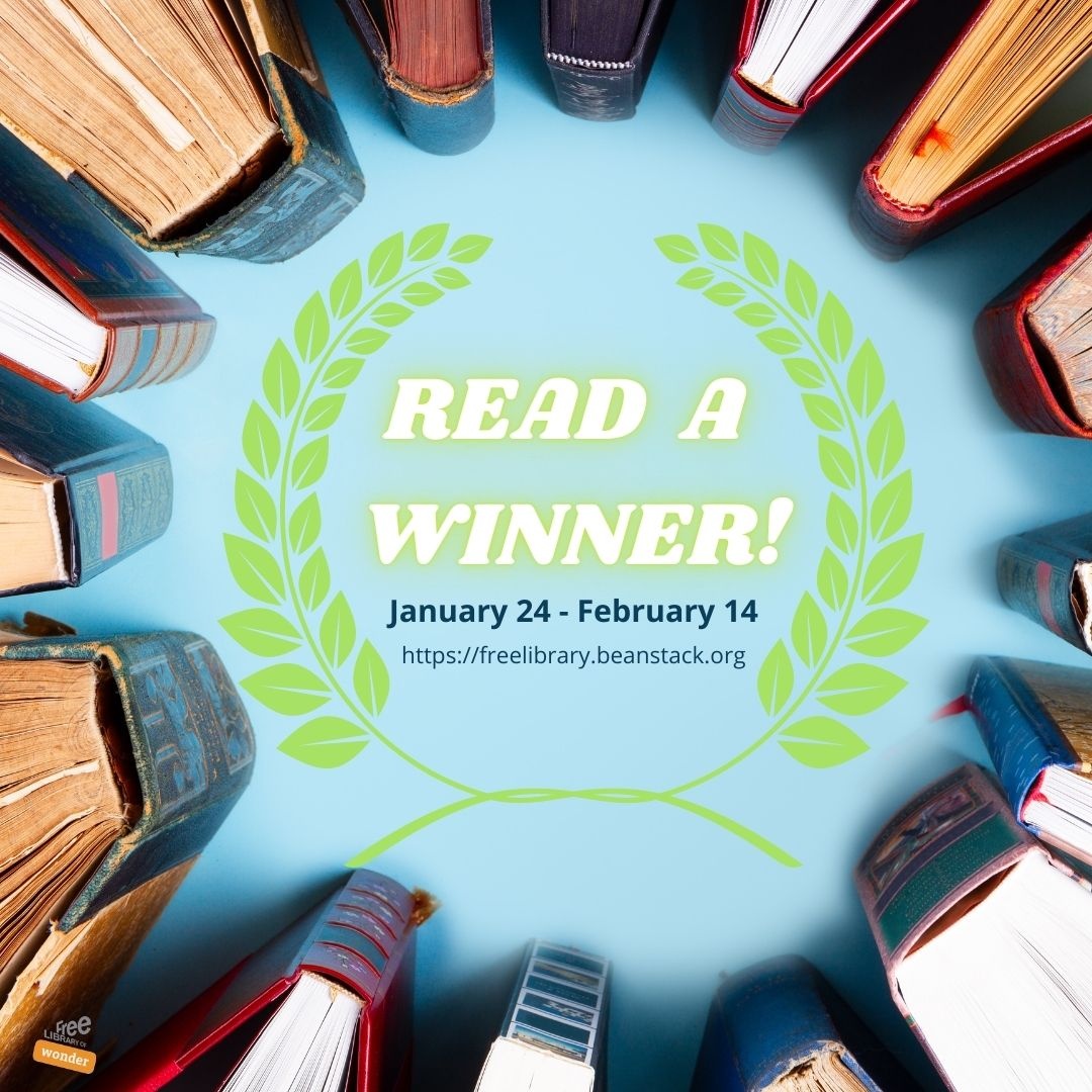 Sign up for our new online reading mini-challenge, “Read a Winner!”