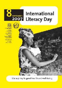 The UNESCO 2007 International Literacy Day Poster