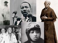 Black History Month collage