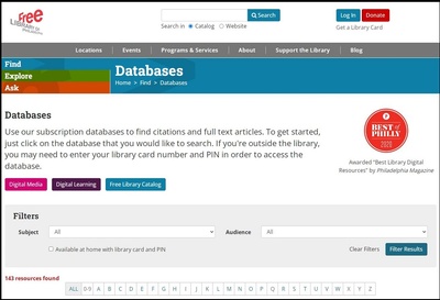 We love our databases!