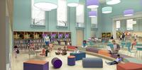 Logan Library Children's Department rendering