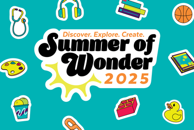 Summer of Wonder is a summer reading challenge for all ages, running from June 9–August 8, 2025.