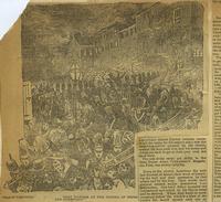 Nativist Riot in Southwark (Free Library, Print and Picture Collection)
