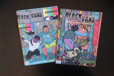 Black Vans Volumes One and Two, created by Alex Smith and illustrated by James Dillenbeck
