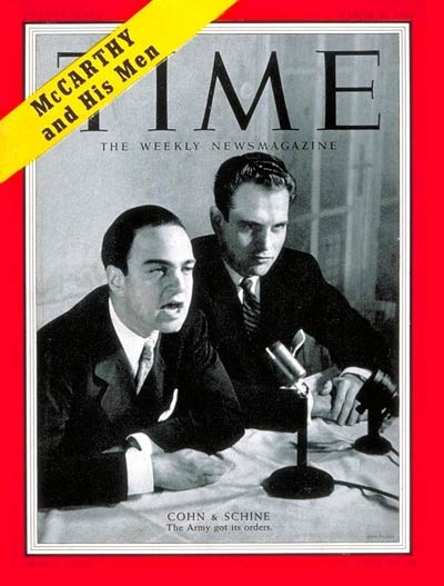 Roy Cohn and G. David Schine