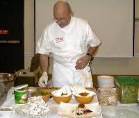 Chef Pernot Demonstrates His Skills