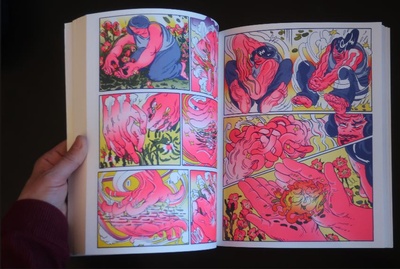 Grip, written and illustrated by Philadelphia-based artist Lale Westvind