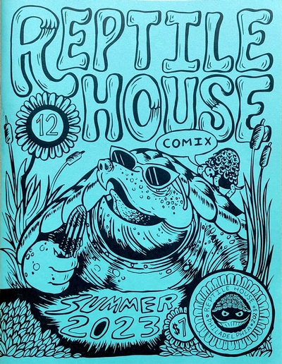 Cover art for Reptile House Comix