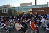 Community members enjoying the Tacony Halloween Celebration in October 2019.