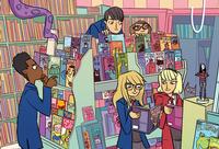 Cover for Free Comic Book Day issue of Bad Machinery by John Allison