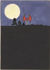 Final art for The Three Robbers by Tomi Ungerer, 1961.