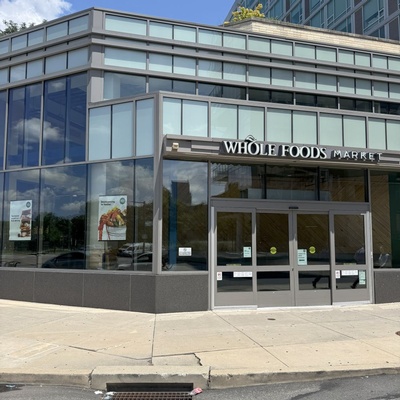 Reflective glass on building at 22nd Street and Pennsylvania Avenue.
